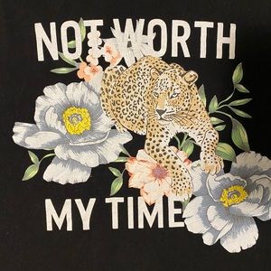 Not Worth My Time Tank Cutoff Dress Size 14/XL